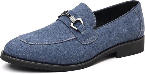 Men's Suede Dress Loafers Casual Lightweight Slip On Soft Penny Loafers Classic Moccasins Driving Shoes in Saudi Arabia