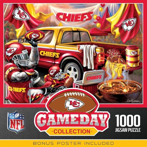 MasterPieces - 1000 Piece Jigsaw Puzzle, NFL San Francisco 49ers, Fun for Adults and Family, Non-Glare Finish, 19.25"x26.75" in Saudi Arabia
