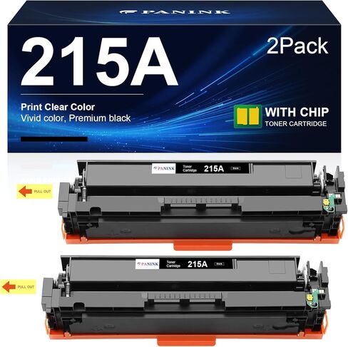 Compatible 215A Toner Cartridges with Latest Chip, Replacement for HP 215A Toner Cartridges 4 Pack,W2310A Work with HP Color Pro MFP M182nw,MFP M183fw,M182 M183 M155 Printers in Saudi Arabia