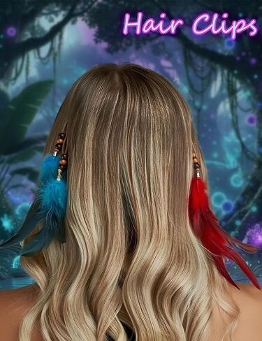 Bohemian Costume Set Accessories, Elf Earring, Boho Necklace and Hair Clip, Suitable for Cosplayer Costumer and Fans for Adult in Saudi Arabia