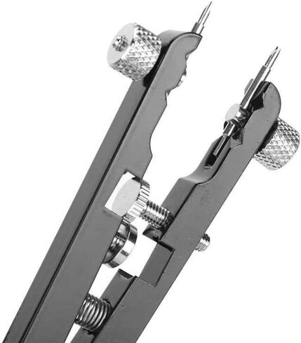 V-Type Watch Bracelet Spring Bar Pliers Spring Bar Replace Removal Tool Watch Strap Band Remover Tool for Watchmakers (Silver) in Saudi Arabia