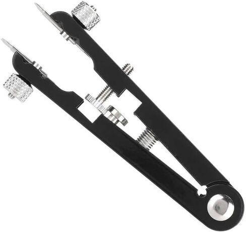 V-Type Watch Bracelet Spring Bar Pliers Spring Bar Replace Removal Tool Watch Strap Band Remover Tool for Watchmakers (Silver) in Saudi Arabia