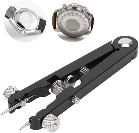V-Type Watch Bracelet Spring Bar Pliers Spring Bar Replace Removal Tool Watch Strap Band Remover Tool for Watchmakers (Silver) in Saudi Arabia