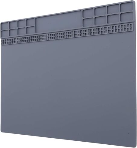 Rubber Mat, Non-Slip Watch Repair Table Pad, Gray, Anti-static for Watch Repairers in Saudi Arabia