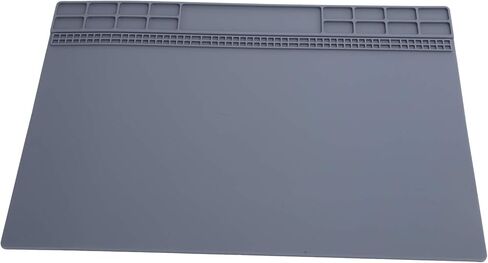 Rubber Mat, Non-Slip Watch Repair Table Pad, Gray, Anti-static for Watch Repairers in Saudi Arabia
