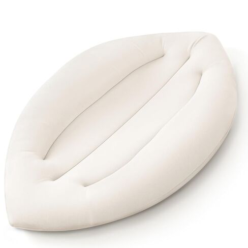 Baby Lounger for Newborn: Skin-Friendly & Breathable for 0-12 Months Infant Tummy Time & Playtime - Portable & Lightweight for New Parents Home Use & Travel in Saudi Arabia