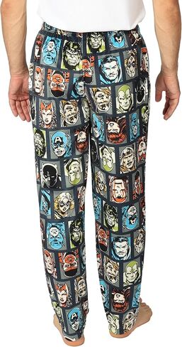 Marvel Men's Pajama Bottom, Lounge Pant With Drawstring, Ultra-soft & Comfortable, L in Saudi Arabia