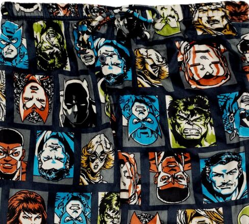 Marvel Men's Pajama Bottom, Lounge Pant With Drawstring, Ultra-soft & Comfortable, L in Saudi Arabia