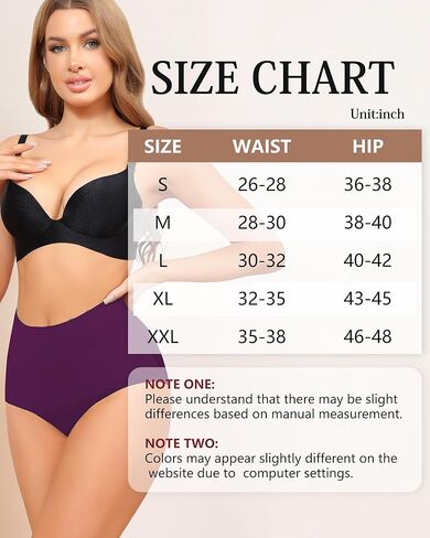 Women's Seamless Briefs High Waisted No Show Underwear Full Coverage Stretch Invisible Under Tight Clothes S-XXL in Saudi Arabia