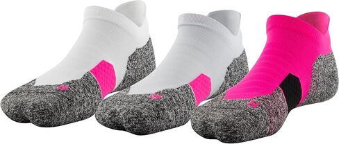 جوارب Under Armour Adult Run Cushion No Show Tab، زوج واحد in Saudi Arabia