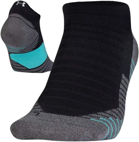جوارب Under Armour Adult Run Cushion No Show Tab، زوج واحد in Saudi Arabia
