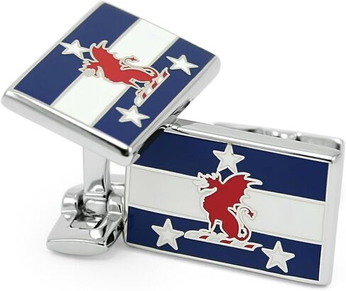 Beta Theta Pi Fraternity Flag Cuff Links in Saudi Arabia