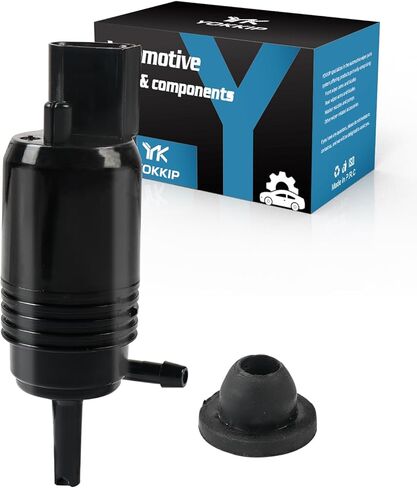 Windshield Washer Pump, Replacement for Jeep Dodge Chrysler Volkswagen Audi BMW Chevrolet Ford, Windshield Fluid Washer Pump with Grommet in Kuwait