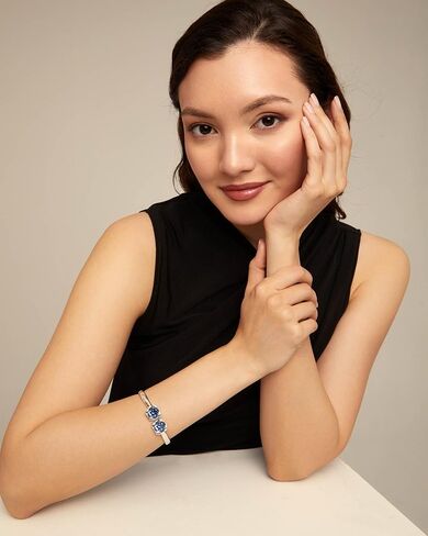 Uno de 50 AURA BLUE Bracelet, Sterling-Silver-Plated in Saudi Arabia