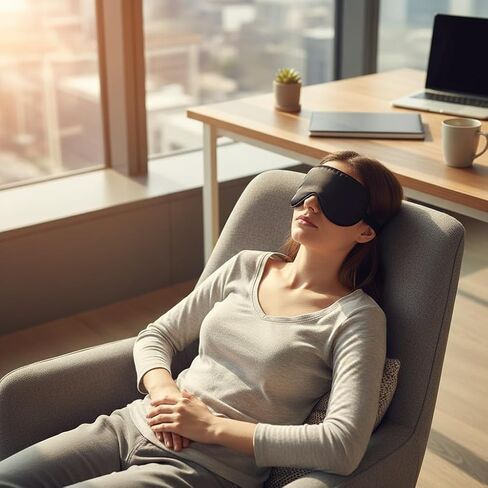 قناع العين للنوم من TONDAZHIYO، عبوة من 5 قطع معتمة للعين، غطاء عين ناعم ومريح للنساء والرجال، أثناء السفر ليلاً واليوجا (5) in Kuwait