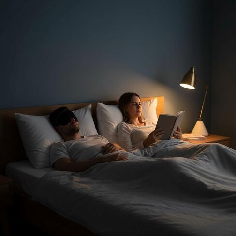 قناع العين للنوم من TONDAZHIYO، عبوة من 5 قطع معتمة للعين، غطاء عين ناعم ومريح للنساء والرجال، أثناء السفر ليلاً واليوجا (5) in Kuwait