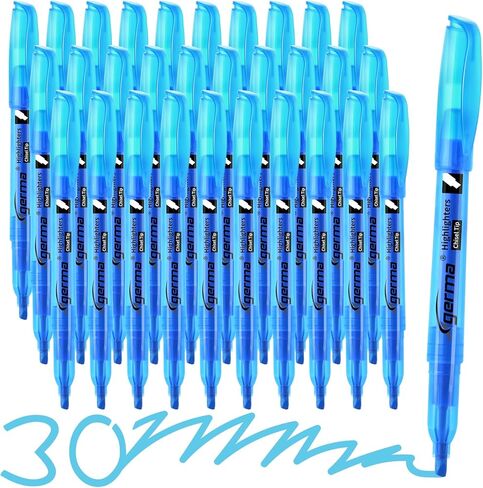 Assorted Colors Fluorescent Highlighters, 36 Pack, Chisel Tip Colored Highlighter Bulk, Quickly Drying, Perfect for Students Kids Adults Classroom, School, Office, Bible Study in Kuwait