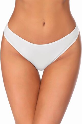 Ekouaer Womens Cotton Thongs Breathable Seamless Stretch G-String Thong 6 pack Low Wasit Plus Size Underwear in Kuwait
