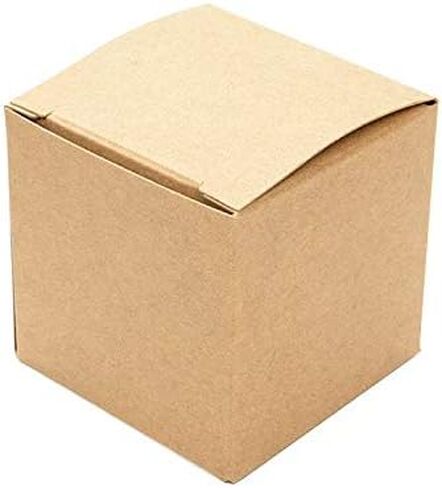 ClearBags 2 x 2 x 2 Small Clear Holiday Gift Boxes | Clear PET Plastic Boxes for Christmas, Weddings, Parties | Party Favor Boxes for Small Ornaments Gifts Candy Cookies | Food Safe | 25 Boxes in Saudi Arabia
