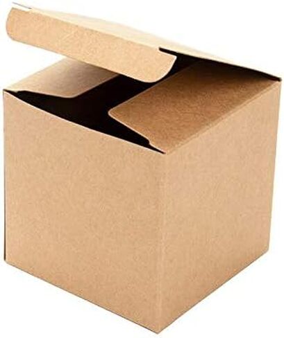 ClearBags 2 x 2 x 2 Small Clear Holiday Gift Boxes | Clear PET Plastic Boxes for Christmas, Weddings, Parties | Party Favor Boxes for Small Ornaments Gifts Candy Cookies | Food Safe | 25 Boxes in Saudi Arabia