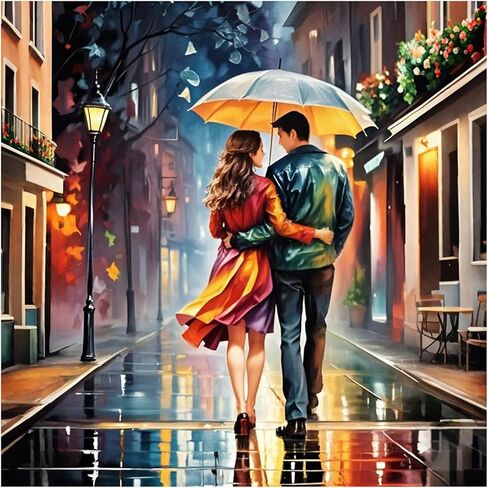 SJUTOUCI Diamond Art Painting Kits for Adults, Dancing Women Diamond Art Kits for Beginners, 5D DIY Full Drill Gem Craft for Home Decor Gift 12x12inch/30x30cm in Saudi Arabia