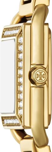 Tory Burch Women's Small Kira Gold-Tone Stainless Steel Watch (Model: TBW6028) in Saudi Arabia