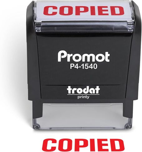 Promot Packing List Enclosed - Self-Inking Rubber Stamp - Red Ink in Saudi Arabia