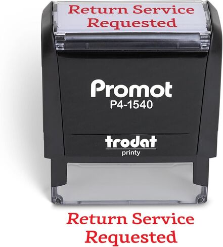 Promot Packing List Enclosed - Self-Inking Rubber Stamp - Red Ink in Saudi Arabia