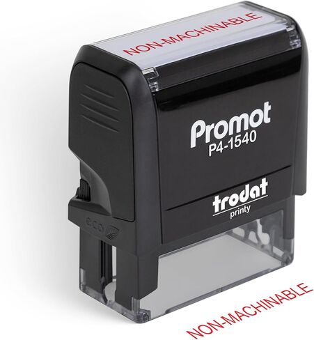 Promot Packing List Enclosed - Self-Inking Rubber Stamp - Red Ink in Saudi Arabia