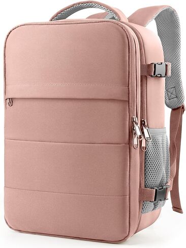 حقيبة سفر Hotor - حقيبة سفر معتمدة من الرحلة للرجال والنساء ، واصلت الأمتعة مقابل 15.6 "كمبيوتر محمول وسفر أساسيات للعمل ، والأعمال التجارية ، والكلية 11.8" x7.9 "x17.3" (رمادي) in Kuwait