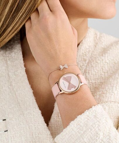 Ted Baker Ladies Rose Leather Strap Watch in Saudi Arabia