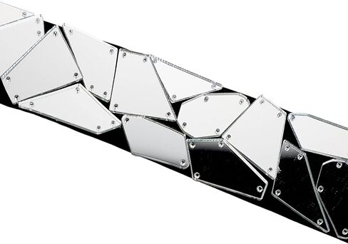 Rhinestone Necktie for Men Women Crystal Adjustable Shinny Tie for Weddings, Dance Parties, Night Club Dress Up in Saudi Arabia