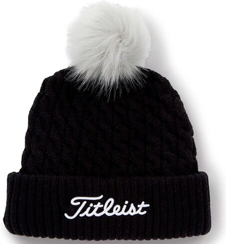 Titleist Golf Cable Knit Pom Pom Beanie in Saudi Arabia