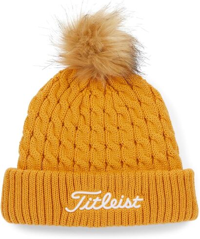 Titleist Golf Cable Knit Pom Pom Beanie in Saudi Arabia