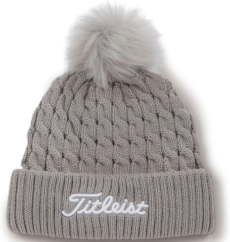 Titleist Golf Cable Knit Pom Pom Beanie in Saudi Arabia
