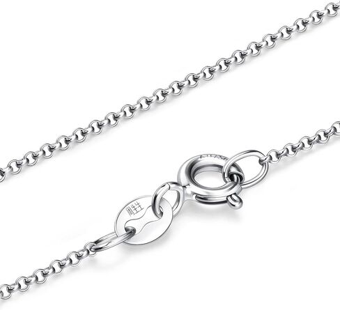CHOW SANG SANG 18K Solid White Gold Machinery Chain Necklace for Women 45cm 03820N in Saudi Arabia