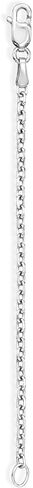 Ross-Simons 1.8mm 14kt White Gold Cable-Chain Necklace Extender in Saudi Arabia
