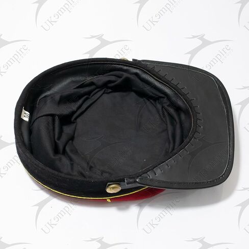 American Civil War Officer 1st Lieutenant Kepi (CSA) Black Band – Artillery Red Wool Hat/Cap in Saudi Arabia