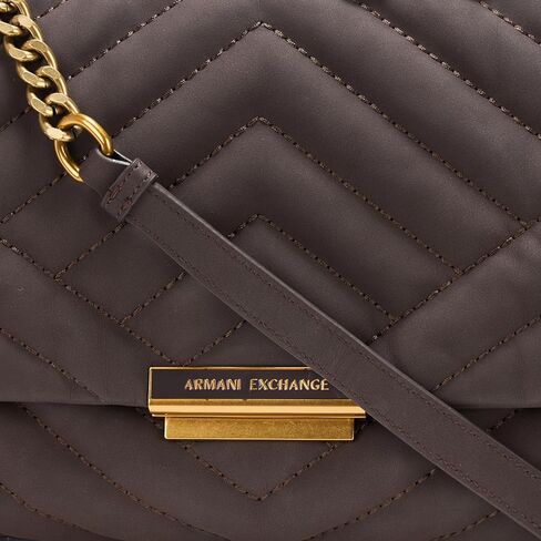 Armani Exchange Women's Victoria Crossbody, Dark Doha, One Size in Saudi Arabia