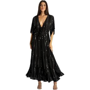 White Embellished Maxi Beach Resort Vacation Dress in Saudi Arabia