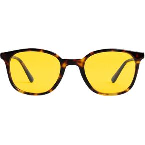 TrueDark by Dave Asprey | Daylights Pro | Blue Light Glasses for Women & Men, Yellow Lenses Block 75% of Blue Light for Heavy Daytime Screen Use in Saudi Arabia
