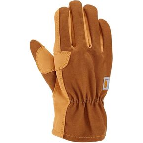 Carhartt Women's GW0793W Women's Duck/Synthetic Leather Open Cuff Glove in Saudi Arabia