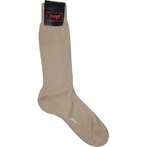 Brioni Men's 100% Cotton Taupe Socks (11.5) in Saudi Arabia