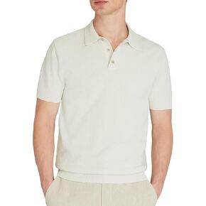 Club Monaco Men's Short Sleeve Boucle Polo in Kuwait