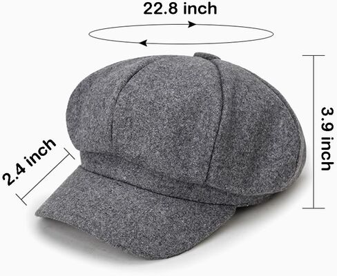 Women Beret Newsboy Hat 8 Panels Beret Hats Vintage Cabbie Hat Painter Cap Hats in Saudi Arabia
