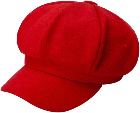 Women Beret Newsboy Hat 8 Panels Beret Hats Vintage Cabbie Hat Painter Cap Hats in Saudi Arabia