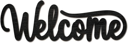 CREATCABIN Family Word Cutout Sign Laser Cut Wood Letter Sign Black Wall Decor Unfinished Wooden Signs Wall Art Basswood Hanging Sculpture Decor for Craft DIY Home Farmhouse Front Door 11.9x5.9Inch in Saudi Arabia