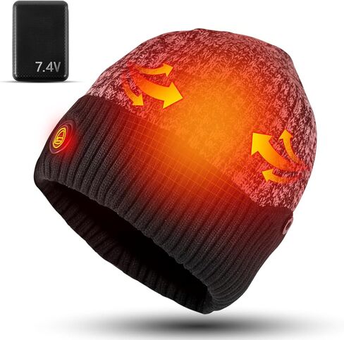 Winter Beanie Hats for Men Women, Warm Cuffed Winter Knitted Hat Cap, Soft and Warm, Suitable for Outdoor Sports, Running(Grey-A) in Saudi Arabia