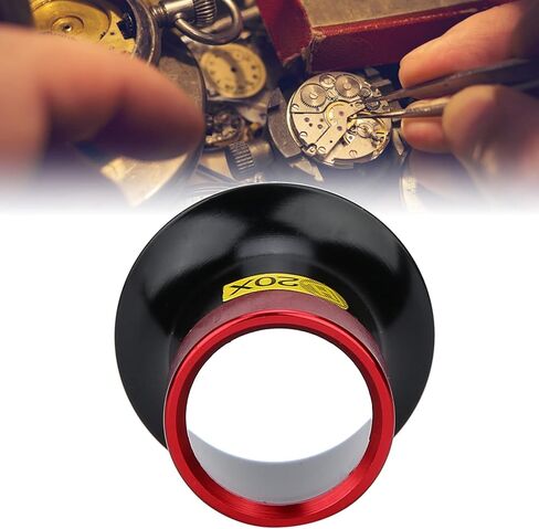 Watch Repair Magnifying Glass, 20X HD Magnifier Loupe Horology Loupe Watch Repair Lens with Professional Aluminum Alloy and Optical Glass for Watchmakers in Saudi Arabia