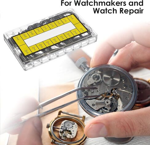 210 Pcs O Ring Watch Gasket Kit, 18 Sizes Rubber Sealing Ring Kit for Watch Back Cover Repair, 0.5/0.6 16-30mm Diameter Seal Gaskets in Saudi Arabia